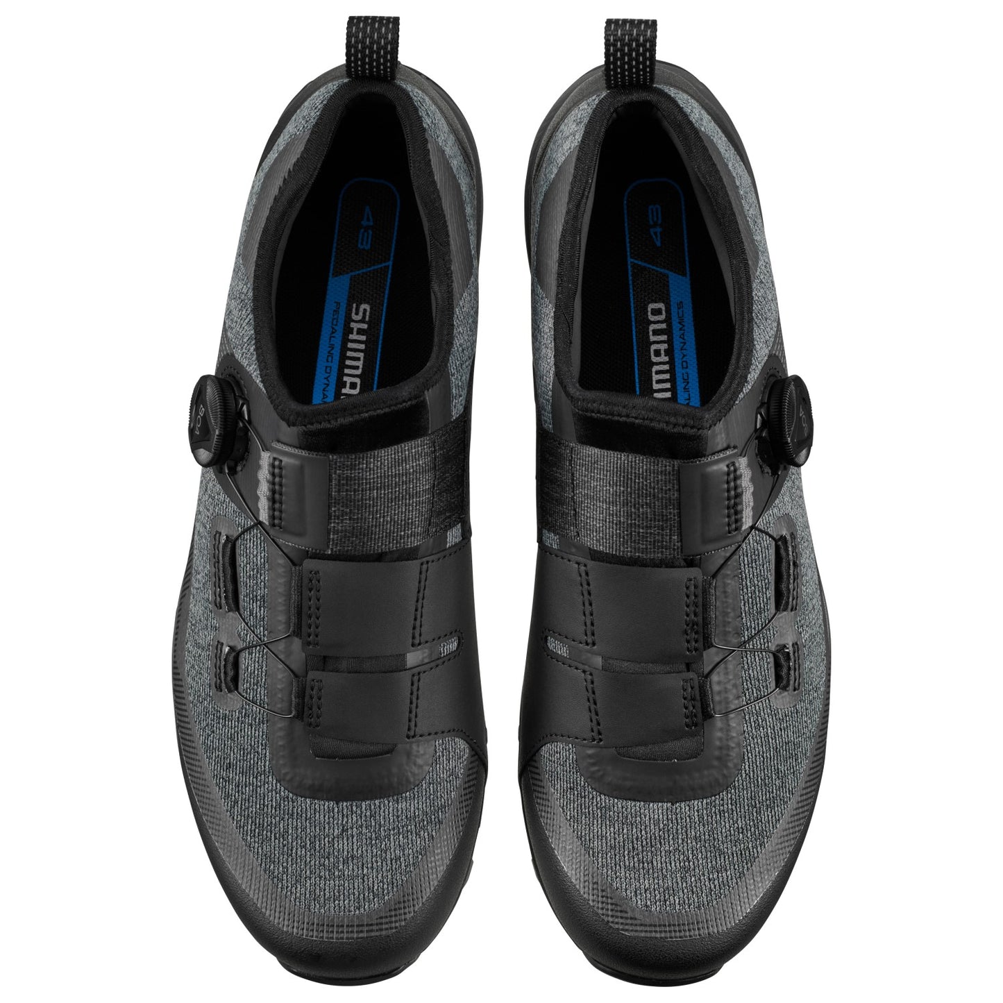 Zapatilla Shimano trekking ET70 flat gris