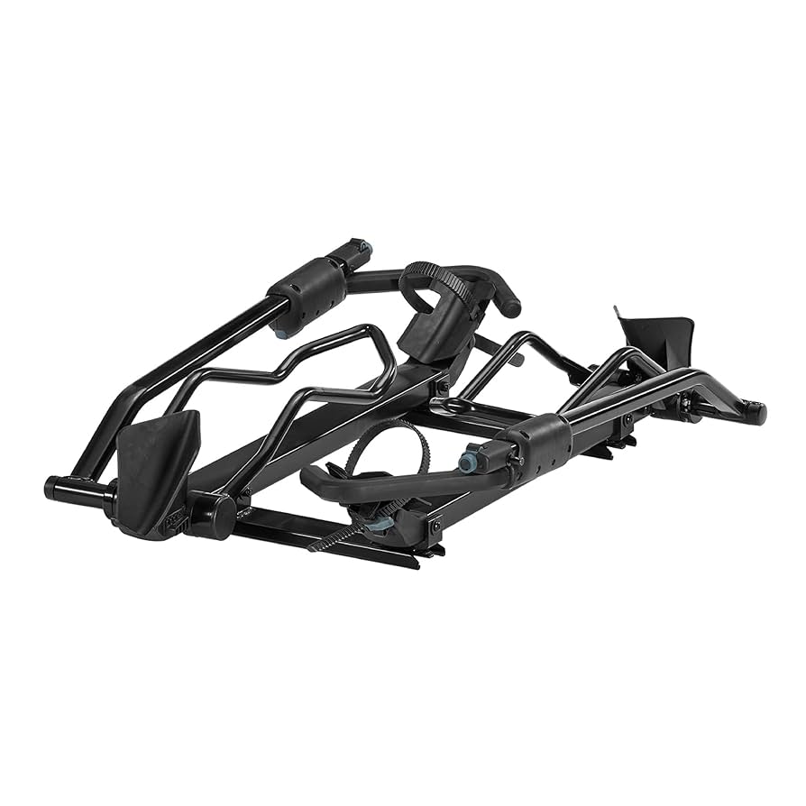Rack   YAKIMA exo doubleup 2 bicis se coloca a soporte y luego tirón