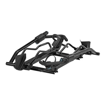 Rack   YAKIMA exo doubleup 2 bicis se coloca a soporte y luego tirón