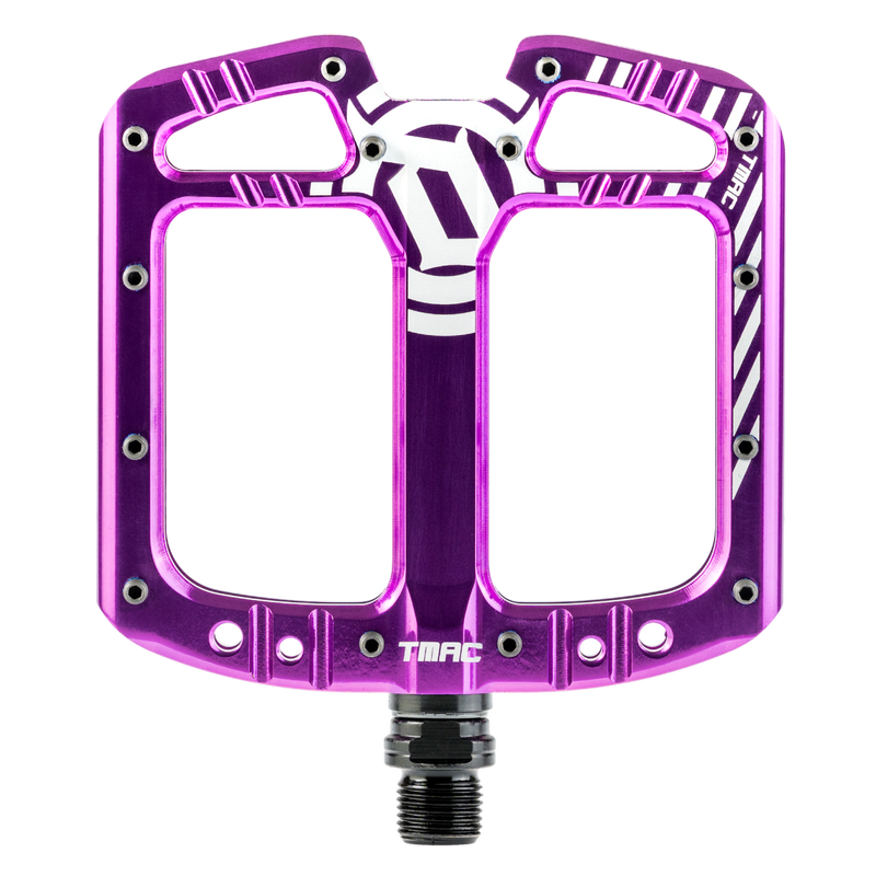Pedales Deity TMAC aluminio morado