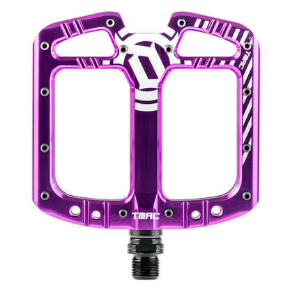 Pedales Deity TMAC aluminio morado
