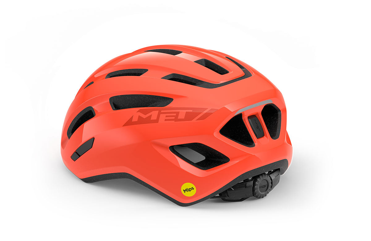 Casco MET miles MIPS naranja