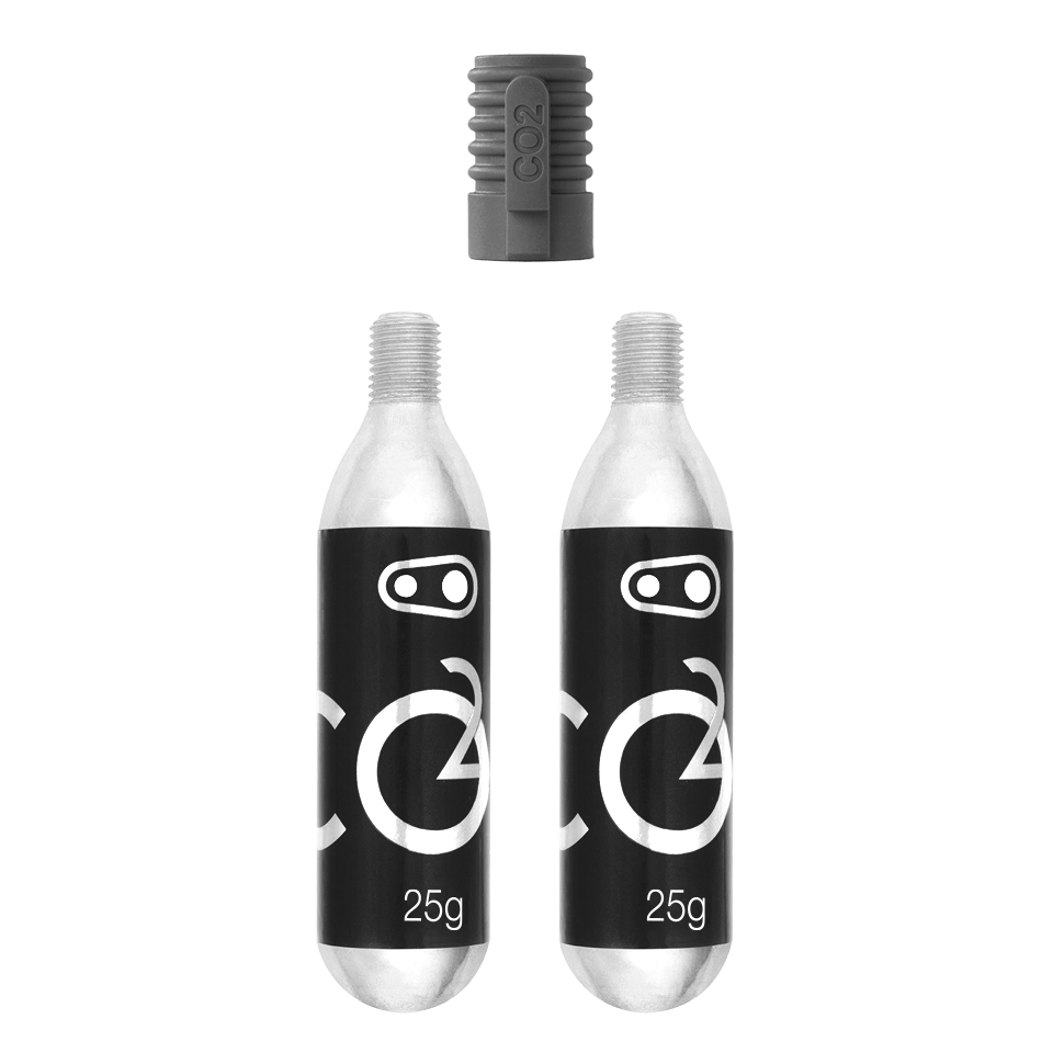 Kit de CO2 16gr (2pz)+ boquilla Klic CRANKBROTHERS