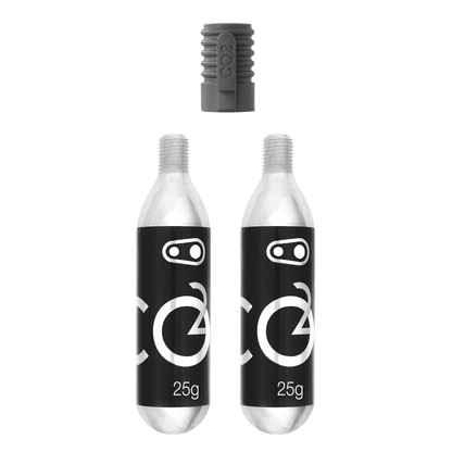 Kit de CO2 20gr (2pz)+ boquilla Klic CRANKBROTHERS