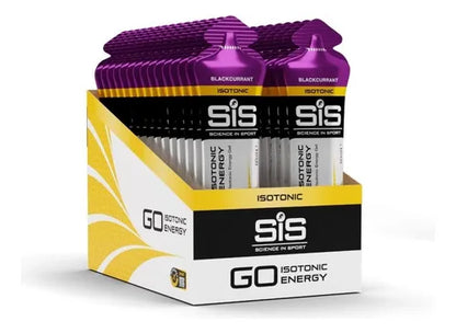 Gel SIS Go Energy gel sabor grosella caja con 30pz de 60ml