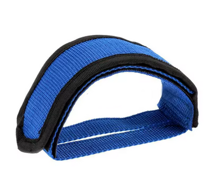 Tocles / correas  para pedales de Velcro azul