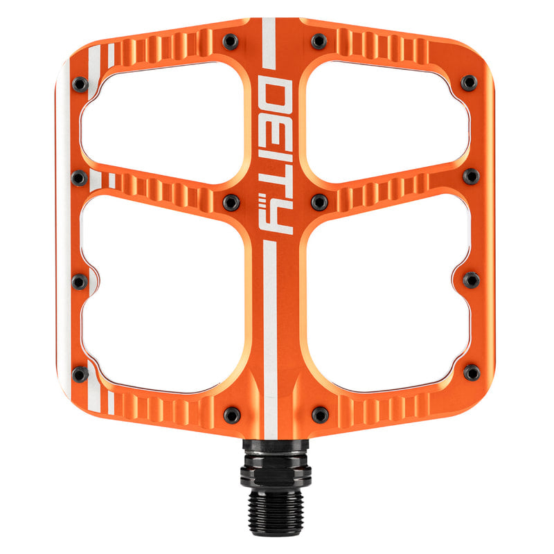 Pedales Deity kat naranja  alum