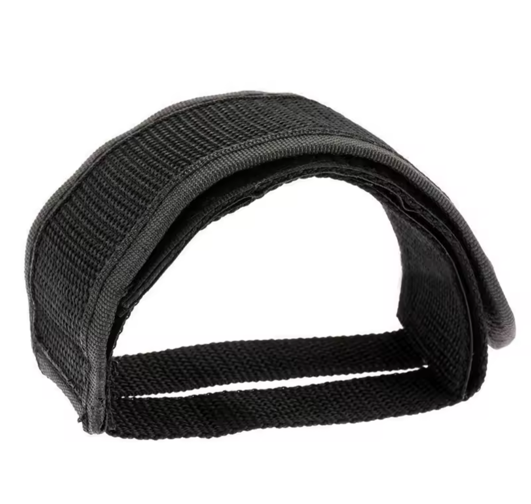 Tocles / correas  para pedales de Velcro negro