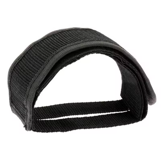 Tocles / correas  para pedales de Velcro negro