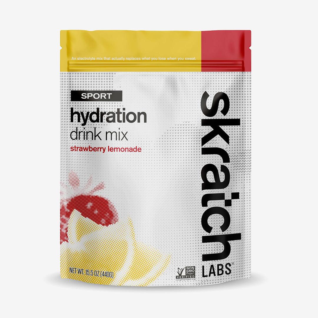 kratch labs hidratación diluible en agua 440gr sabor limonada de cereza