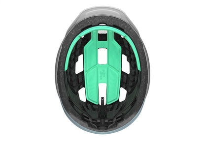 Casco Lazer cerro KC blanco / menta