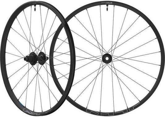 Juego de rines   Shimano WH-MT601  15mm x 110mm / 12mm x 142mm 12v MS