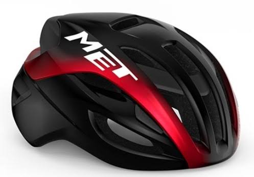 Casco MET rivale MIPS negro / rojo
