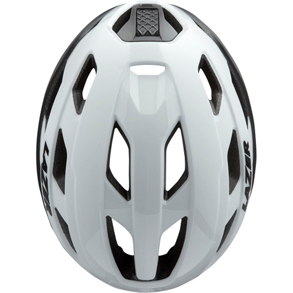 Casco Lazer Road strada kc blanco con negro