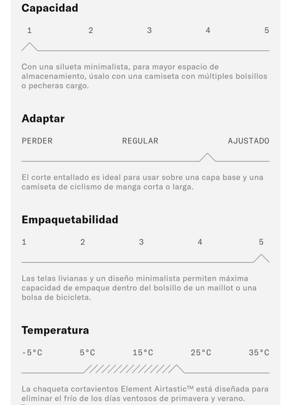 ROMPEVIENTOS PEDALED element windproof
