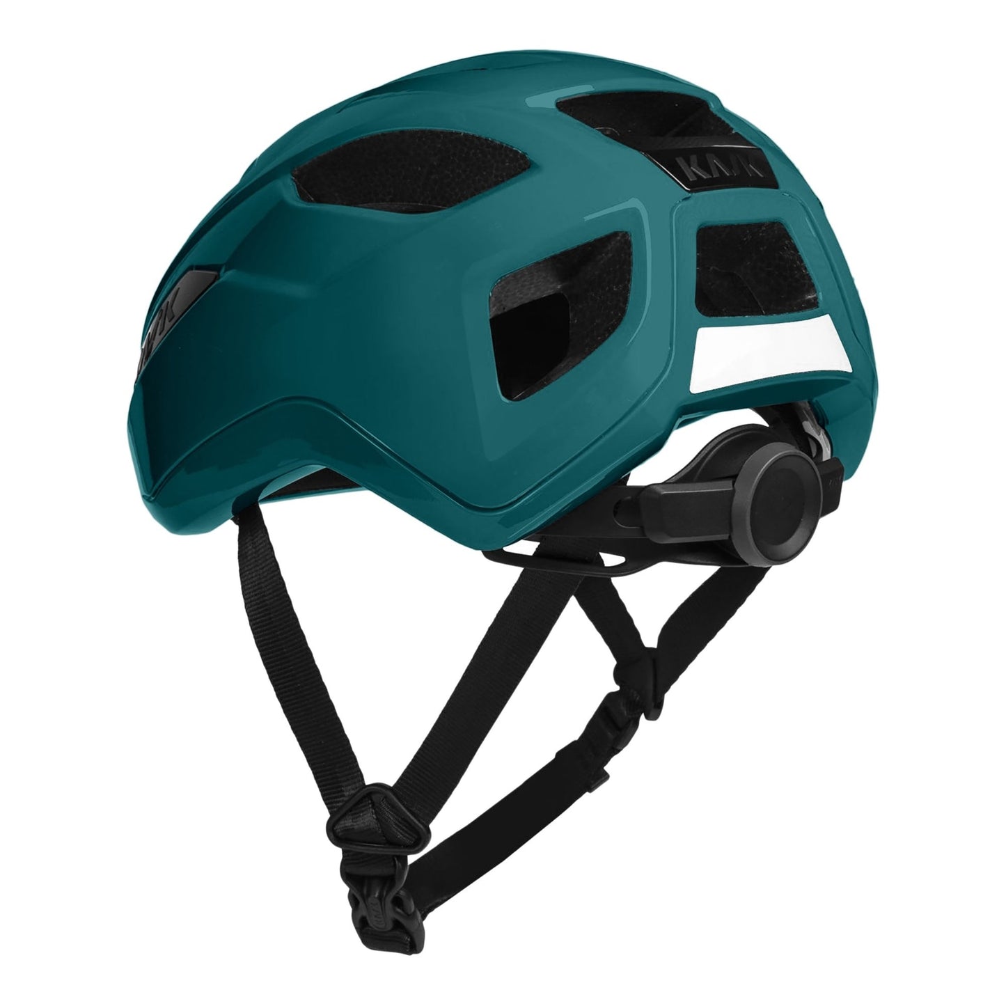 Casco kask sintesi azul aloe green
