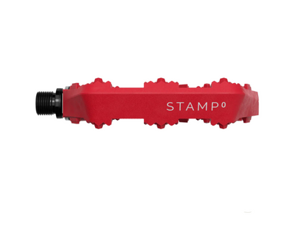 Pedales stamp 0 crankbrothers rojo