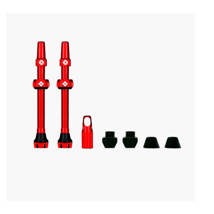Válvulas tubeless Muc off rojo