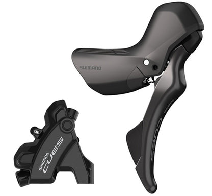Dual hidráulico trasero  con cáliper shimano cues ST BR-U6030 10p 1700m