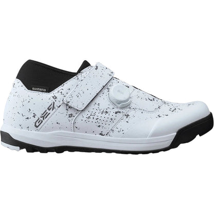 Zapatilla Shimano de grapa GE900 enduro / DH MTB blanco