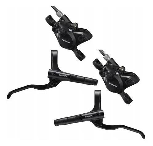 Par de Frenos  de disco hidráulicos Shimano mt200