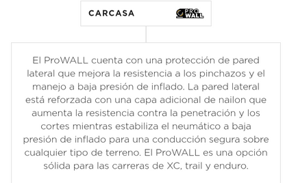Llanta mtb TR Pirelli scorpion sport XC  29x2.40