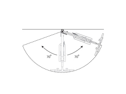 Rack de pared topeak swing-up