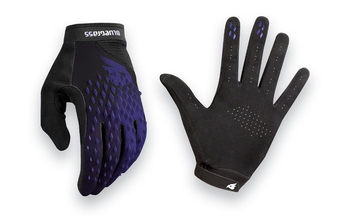 Guantes dedo largo bluegrass prizma 3D Azul