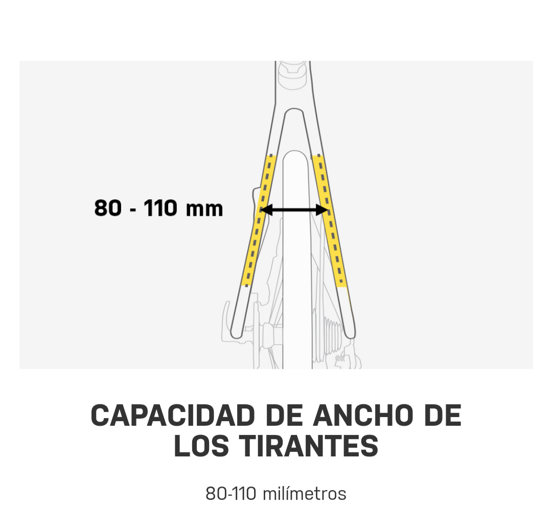 Parrilla topeak  porta bulto trasera tetrarack GR2