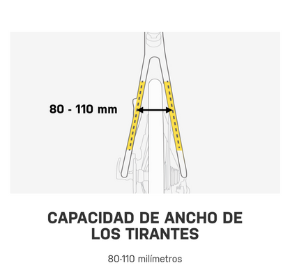Parrilla topeak  porta bulto trasera tetrarack GR2