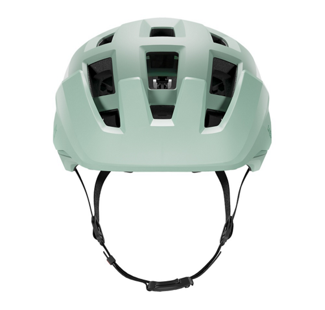 Casco Lazer coyote KC azul menta