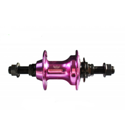 Maza trasera  BMX eje 14 16T 36H morado