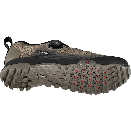 Zapatilla Shimano trekking ET70 flat cafe