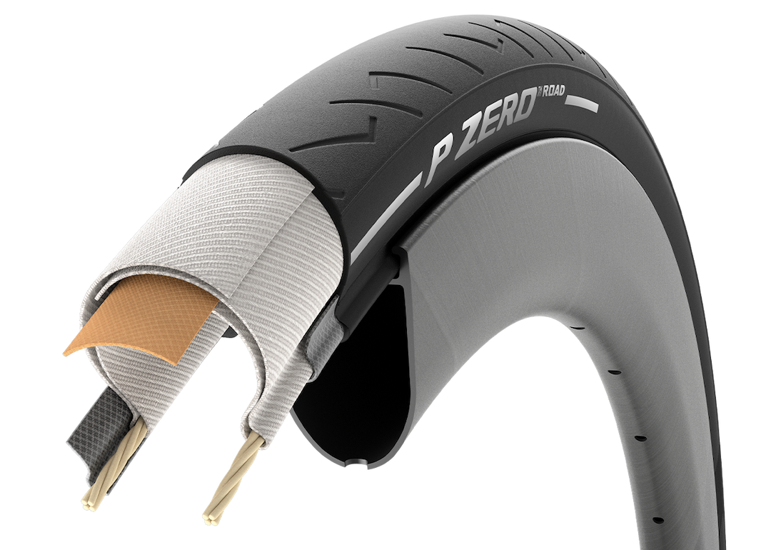 Llanta ruta TR Pirelli P Zero Road 700x24