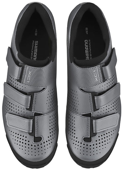 Zapatilla Shimano XC100 plata MTB
