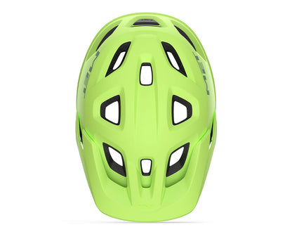 Casco MET Eldar juvenil/infantil verde limón