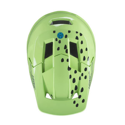 Casco Leatt Gravity 1.0 full face verde fluo
