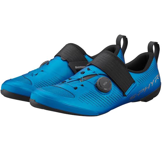 Zapatilla shimano ruta triatlón TR903 azul