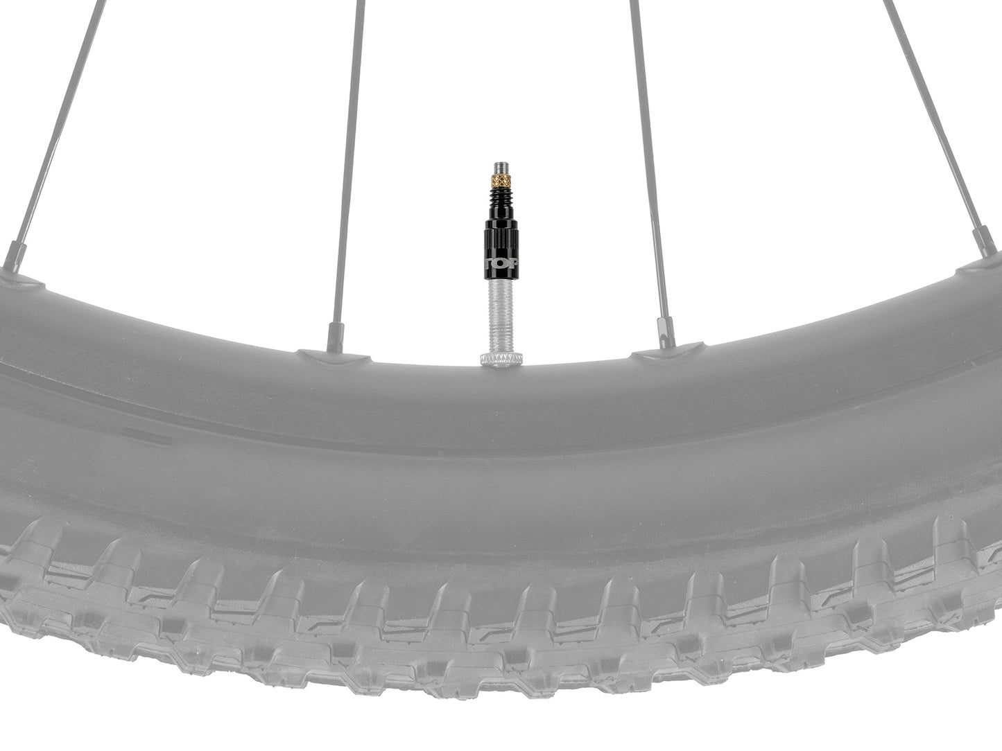 Adaptador de válvula TOPEAK turboflow