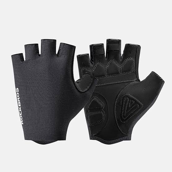Guantes dedo corto rockbros gel negro