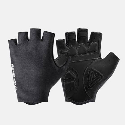 Guantes dedo corto rockbros gel negro