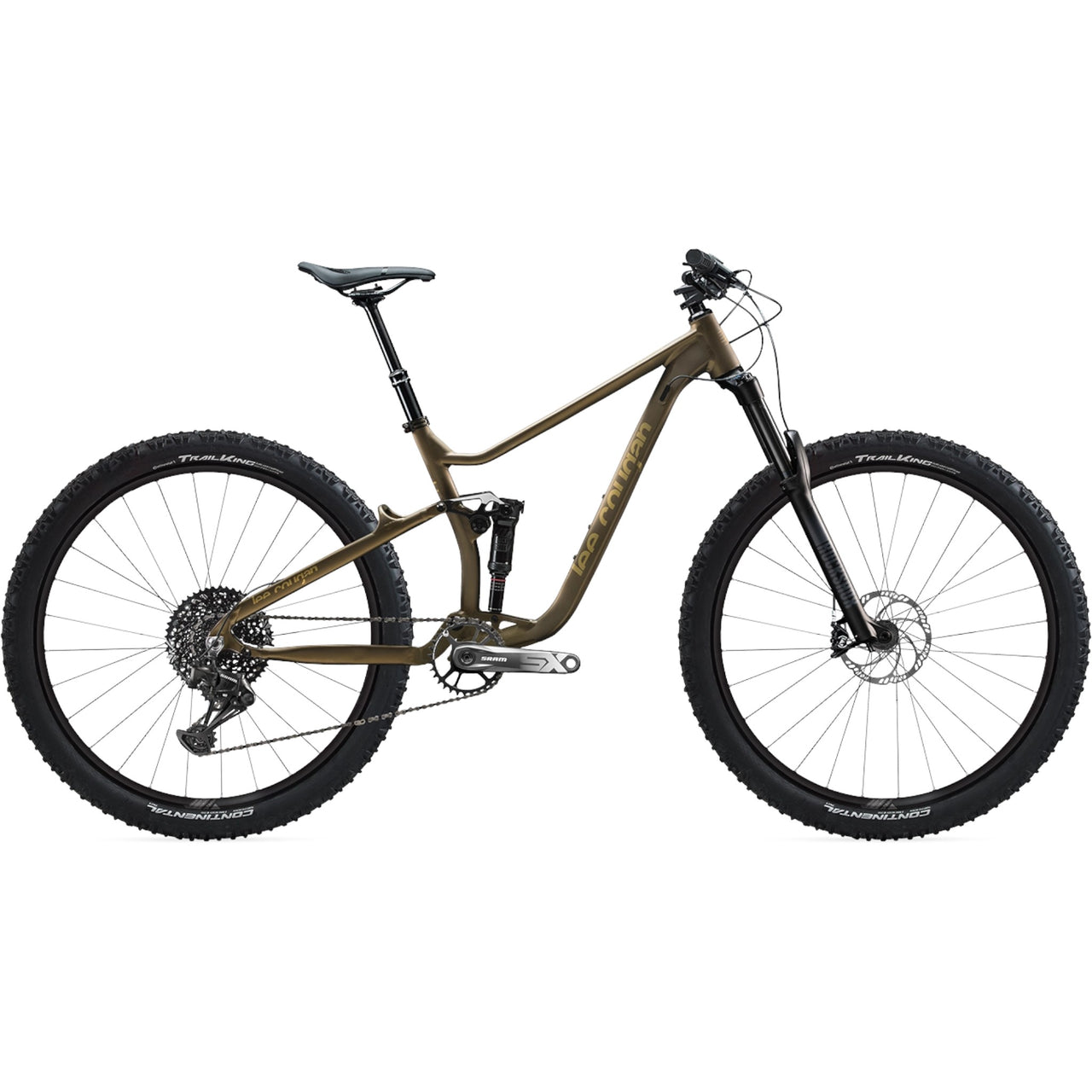 Bicicleta lee Cougan quest enduro gold