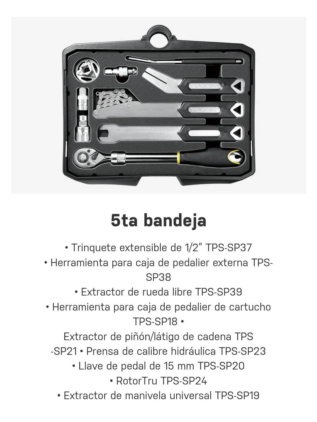TOPEAK prepstation  caja con 52 herramientas portátil de 80 funciones