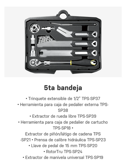 TOPEAK prepstation  caja con 52 herramientas portátil de 80 funciones