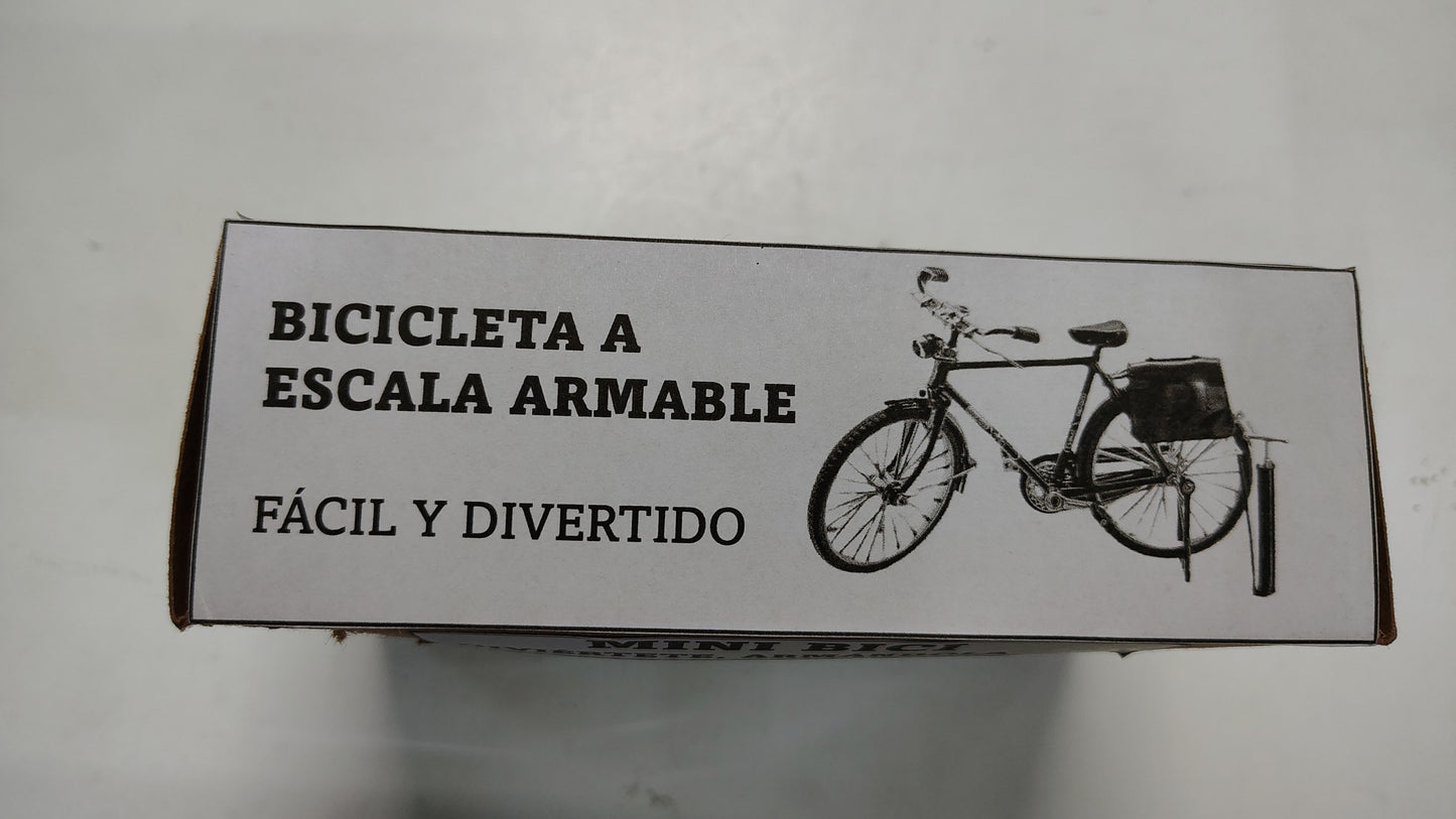 Bici estilo clásica a escala armable toy / juguete para exhibición
