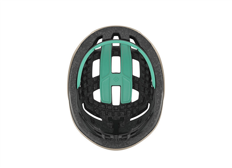 Casco Lazer TEMPO KC blanco aperlado