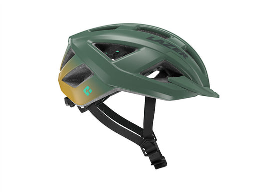 Casco Lazer cerro KC verde humo