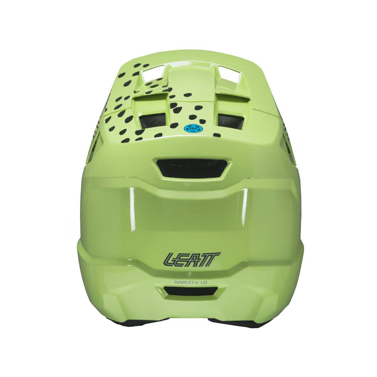 Casco Leatt Gravity 1.0 full face verde fluo