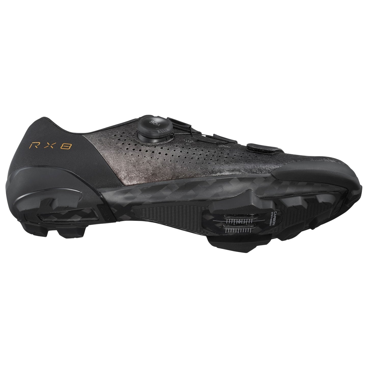 Zapatilla shimano mtb / gravel RX801 NEGRO