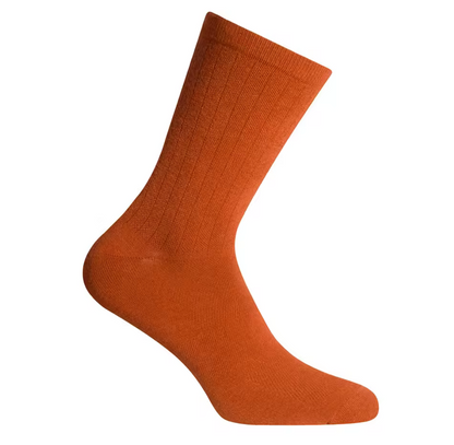 Calcetas para ciclismo naranja